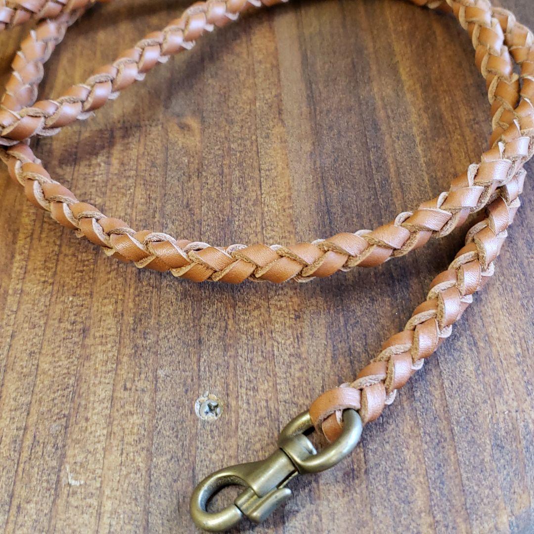 犬用四つ編みリード