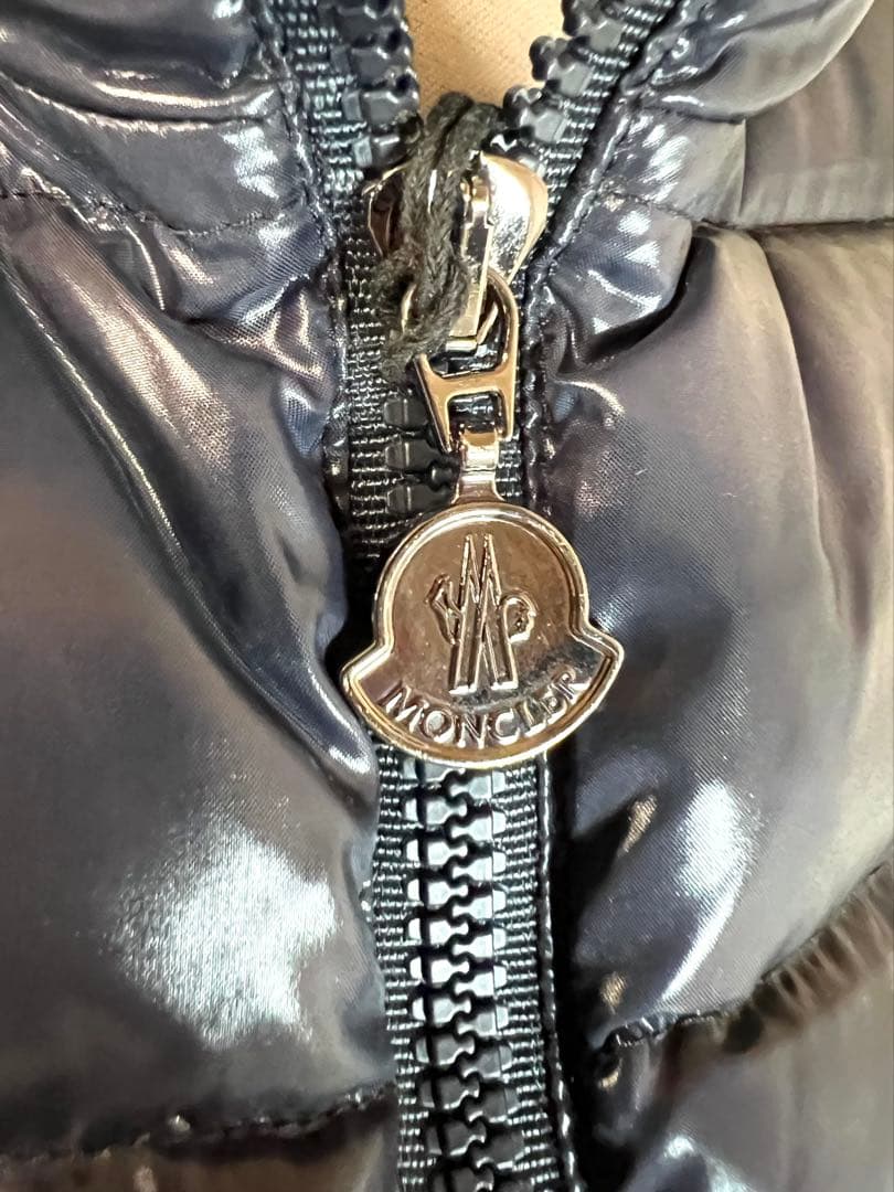 モンクレール ネイビーブルー ダウンベスト サイズ0