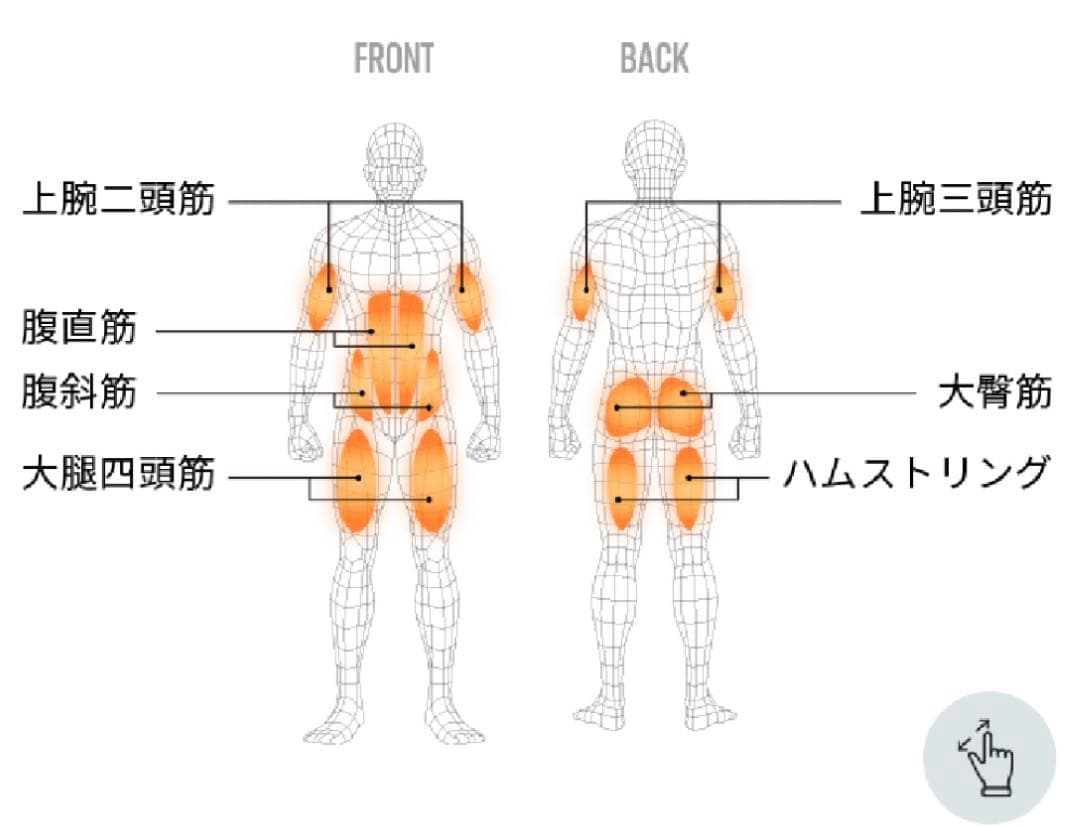 【朝美品】シックスパッド　全身　レディースホームジム パワースーツS