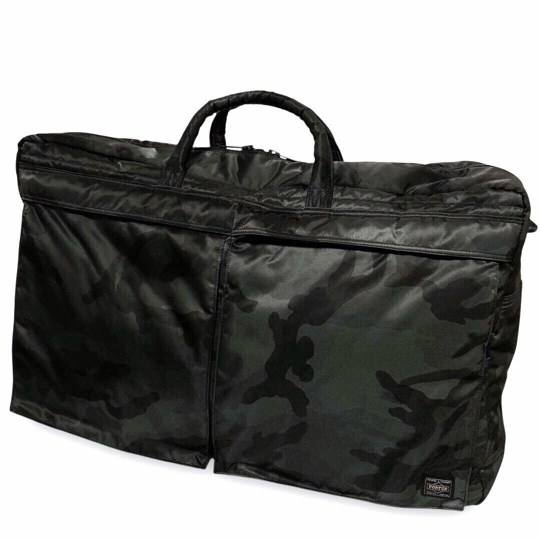新品同様✨激レア ポーター タンカー ボストンバッグ カモフラ 大容量 2way