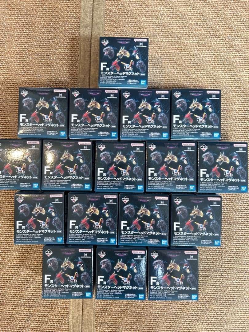 一番くじ　ゴジラ×コング新たなる帝国　ABCDEF賞+LO賞