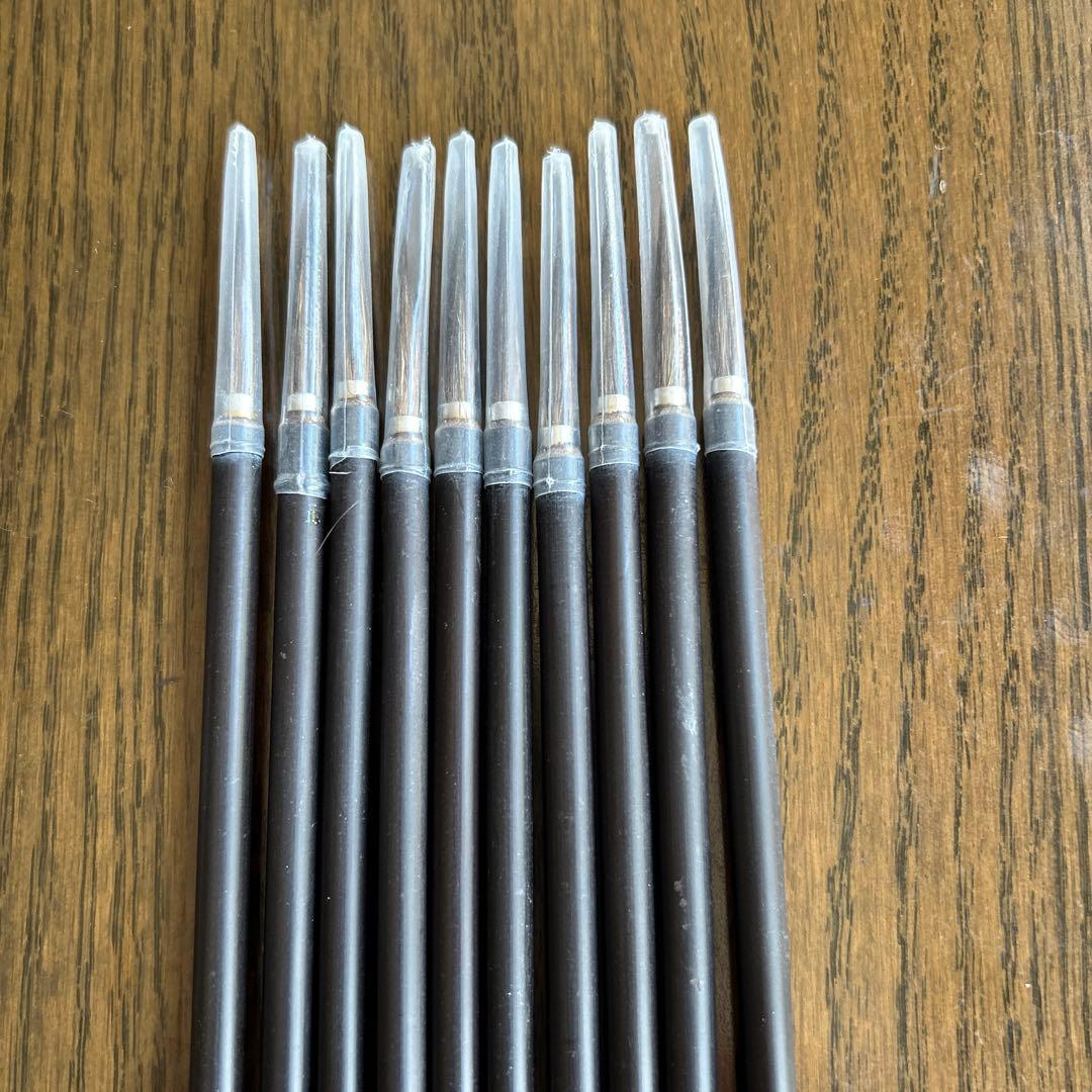 書道、水墨画用 【中国最高級極細狐尾硬毫小筆10本セット】小楷最高峰 書きやすい