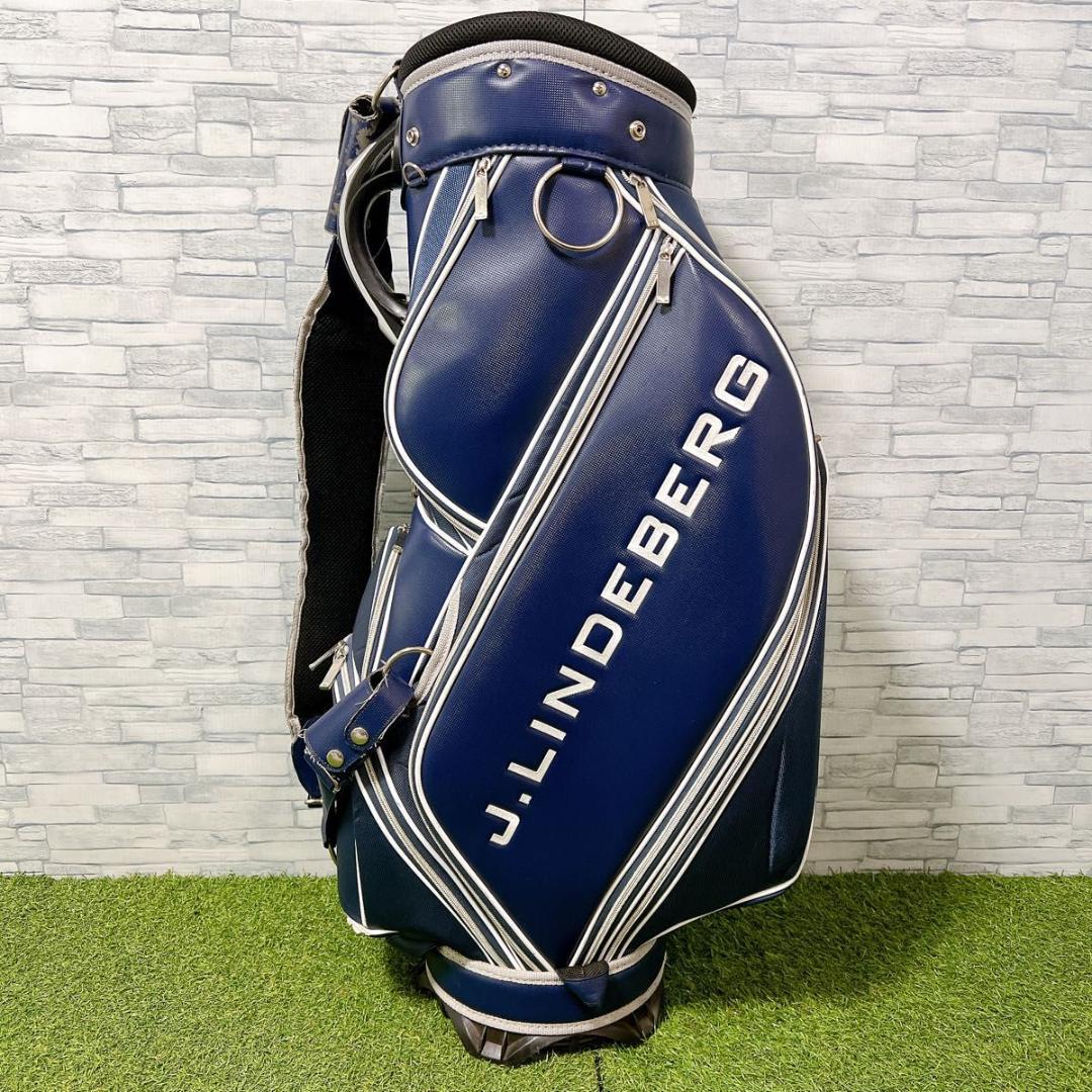 ★希少 J.LINDEBERG ジェイリンドバーグ キャディバッグ カート式