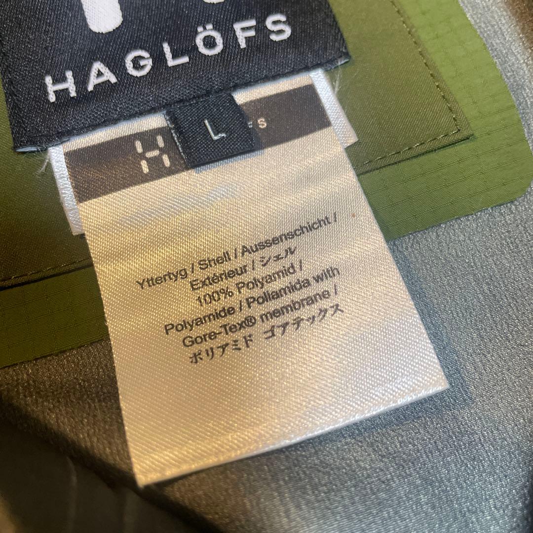 人気ホグロフス GORE-TEX上下セット　Lサイズ　スキー・スノーボードウエア