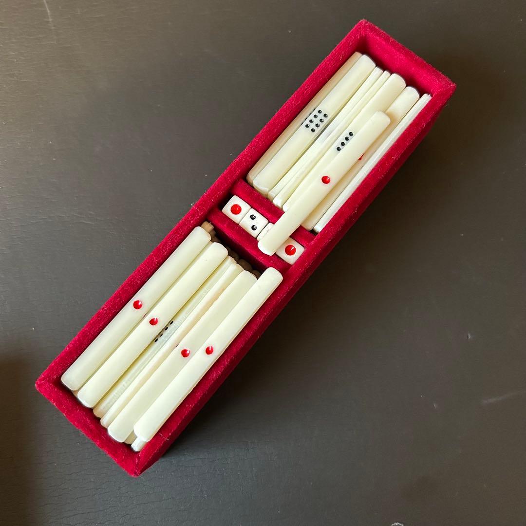 【高級美品】麻雀牌セット 竹牌