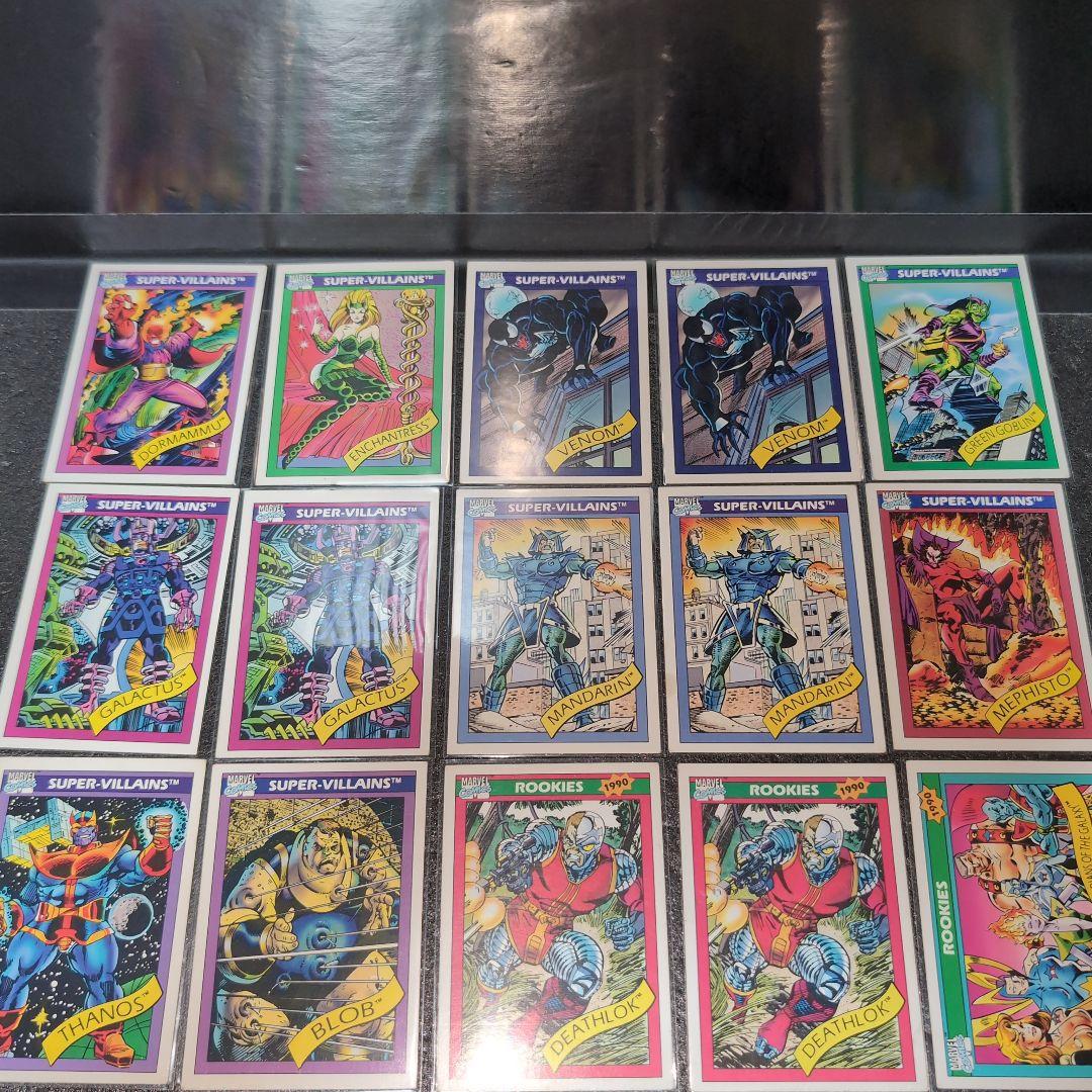 MARVEL COMICS トレーディングカード まとめ メルカリ便