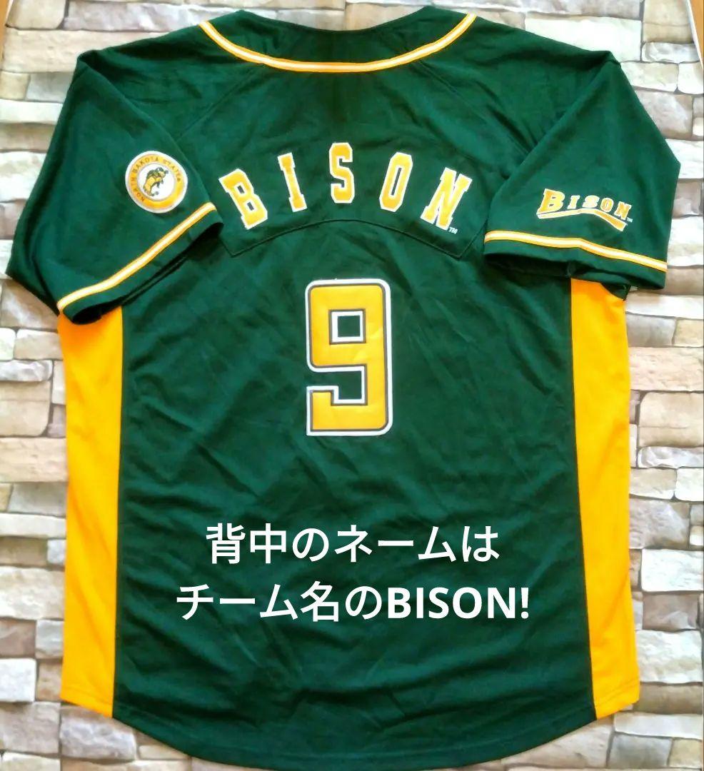 ■美品■希少■NCAA■ノースダコタ■ベースボールシャツ■ユニフォーム■カレッジ