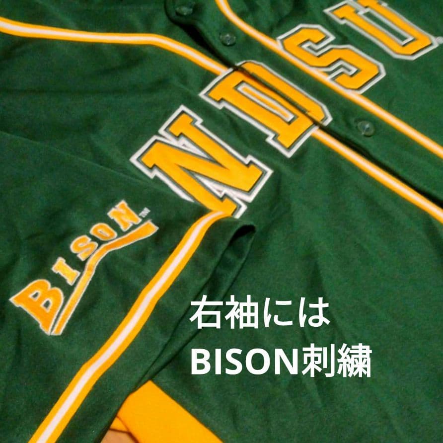 ■美品■希少■NCAA■ノースダコタ■ベースボールシャツ■ユニフォーム■カレッジ
