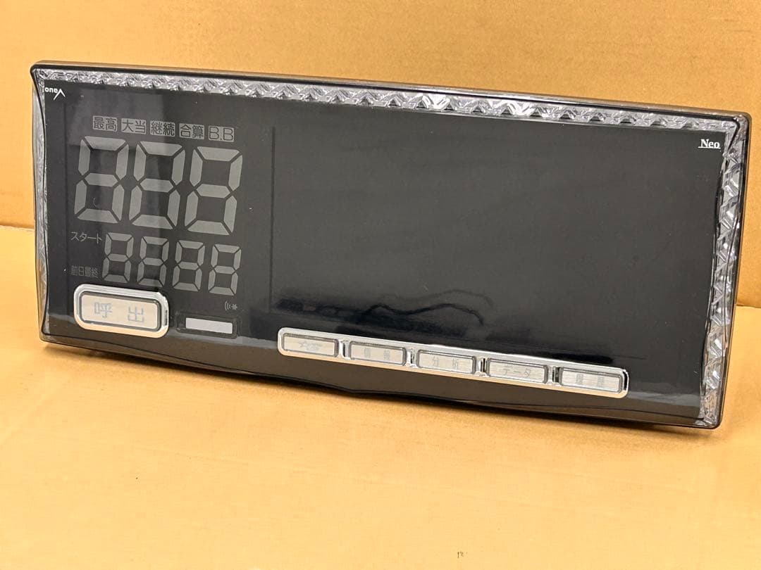 データカウンター・パネラシュテールネオ・スロット仕様・家庭用電源加工は選択可