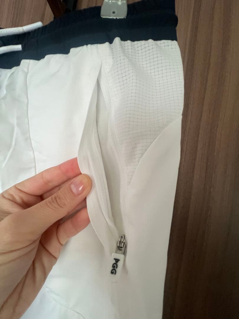 パーリーゲイツ　パンツ　ホワイト1