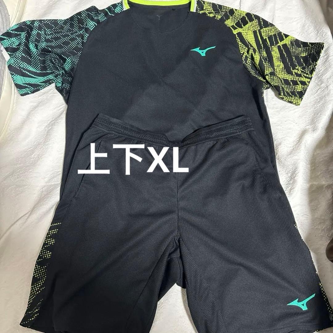 Mizuno ミズノ ソフトテニス ユニフォーム ゲームウェア 上下セット XL