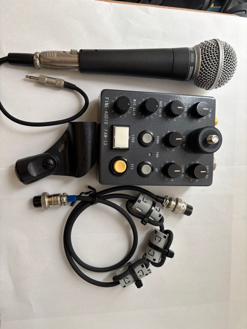 FAM-13 ファインオーディオ　イコライザー マイクセット