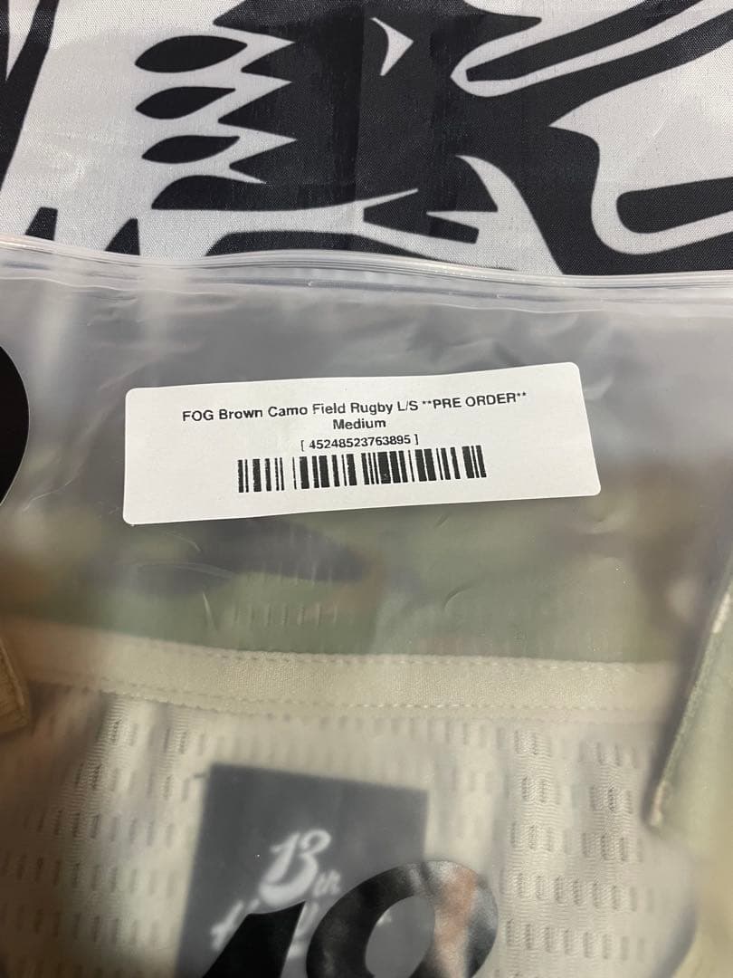 実物 forward ラグビーシャツ fog frwd multicam