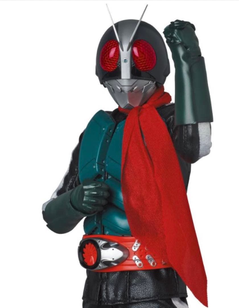 メディコムトイ　rahシン仮面ライダー2号　サイクロン号セット