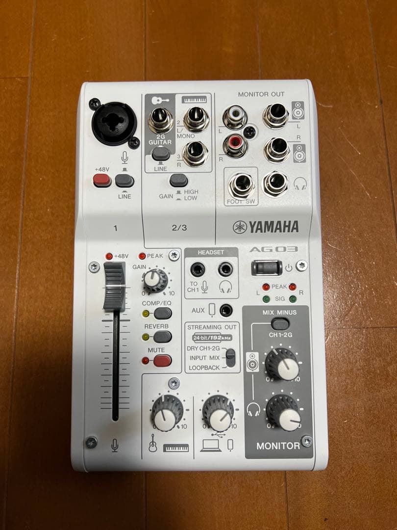 YAMAHA AG03 本体のみ オーディオインターフェイス