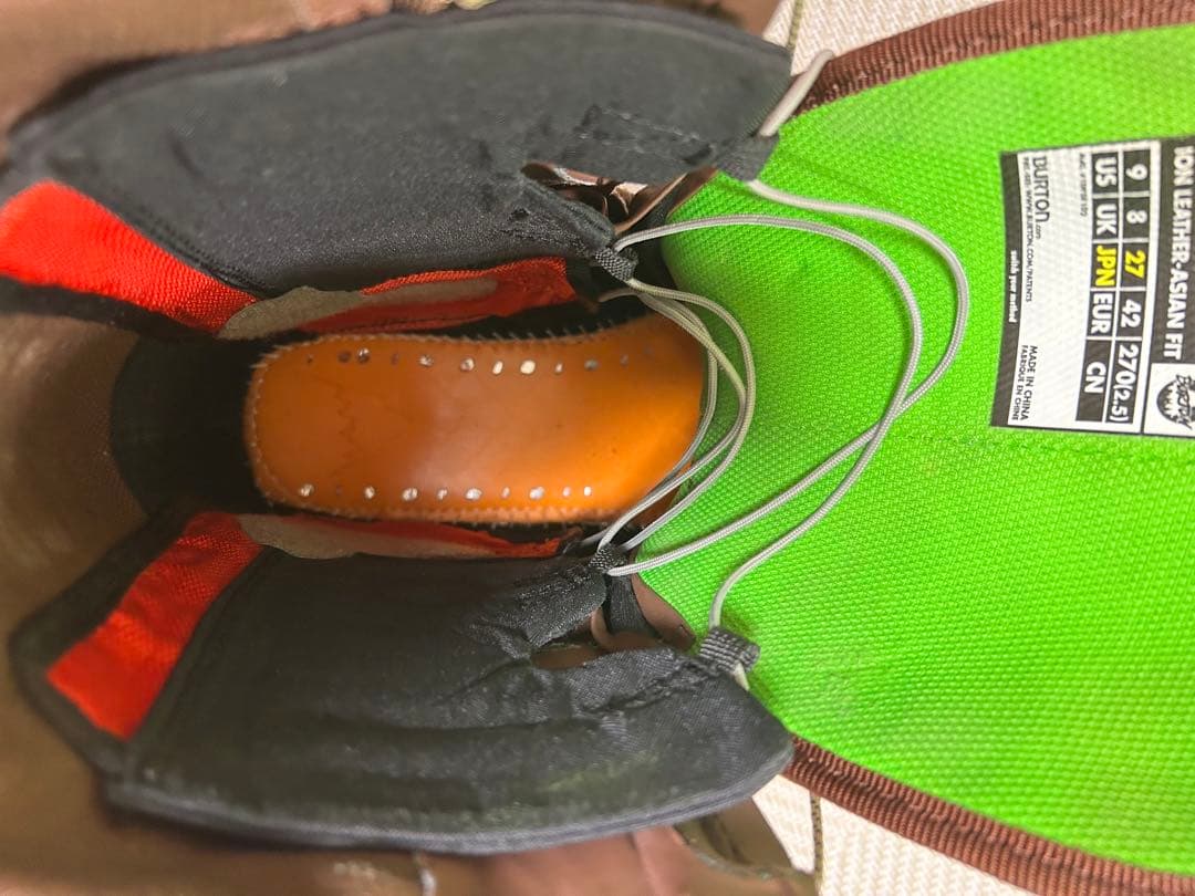 BURTON ION × RED WING コラボ ブーツ 27cm レザー希少