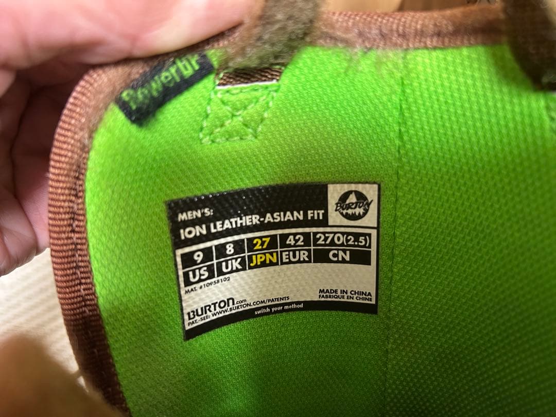 BURTON ION × RED WING コラボ ブーツ 27cm レザー希少