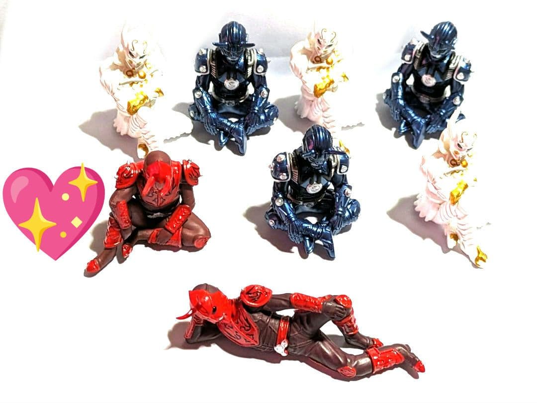 ☆美品★新品✿ガチャ✿仮面ライダー　電王 　イマジン　まちぼうけ　８体✿