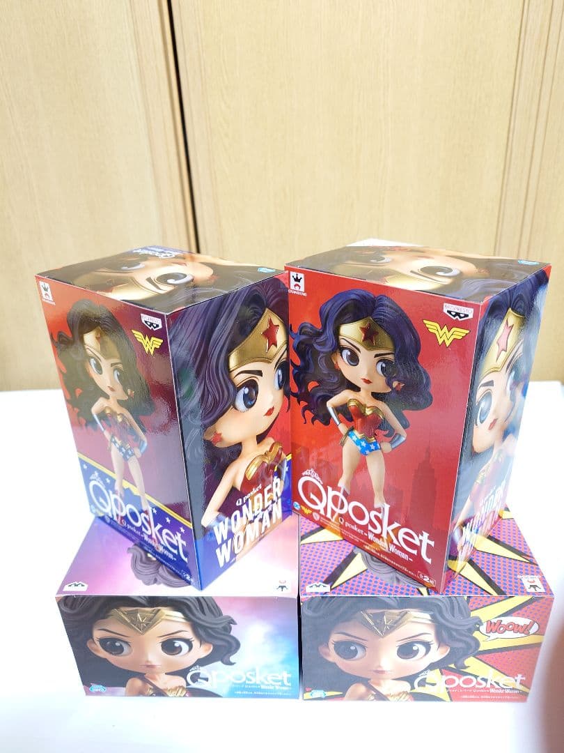 Qposket ワンダーウーマン 4体セット