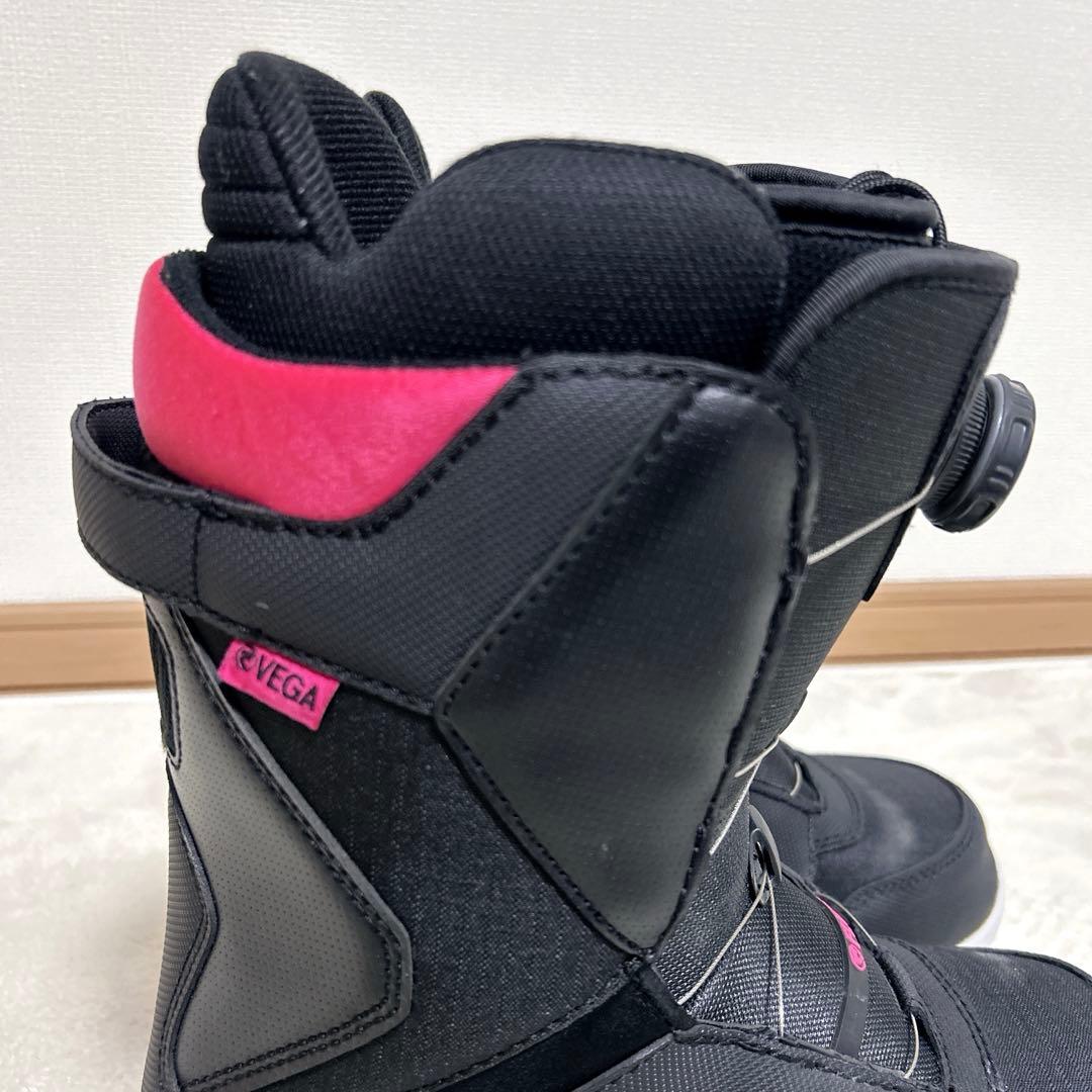 美品 FLOW フロウ VEGA BOA ベガ ボア 24.5 スノボ ブーツ