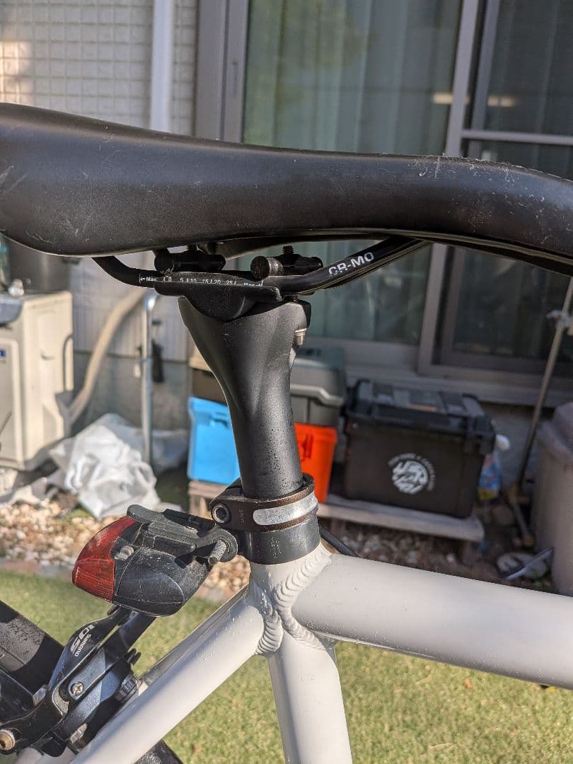 TNIアルミカーボンフォーク　tt515 ct525 165〜175cm中古品