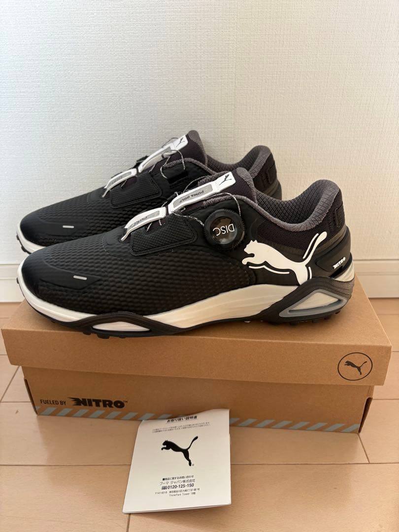 新品未使用　PUMA シャドウキャットニトロ ゴルフシューズ　26.5cm