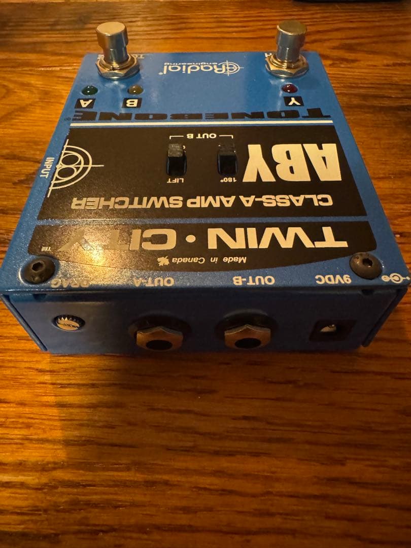 ギター Radial TWIN CITY CLASS-A AMP SWITCHER