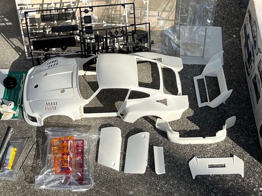 1/13迄値下げ!希少 タミヤ 1/12 ポルシェ935ボディ部品取り ジャンク