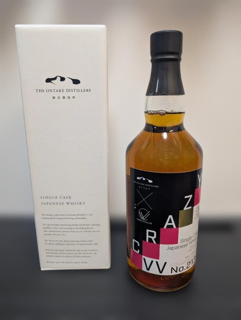 CRAZY VV No.213 シングルカスクウイスキー【御岳蒸留所(西酒造）】
