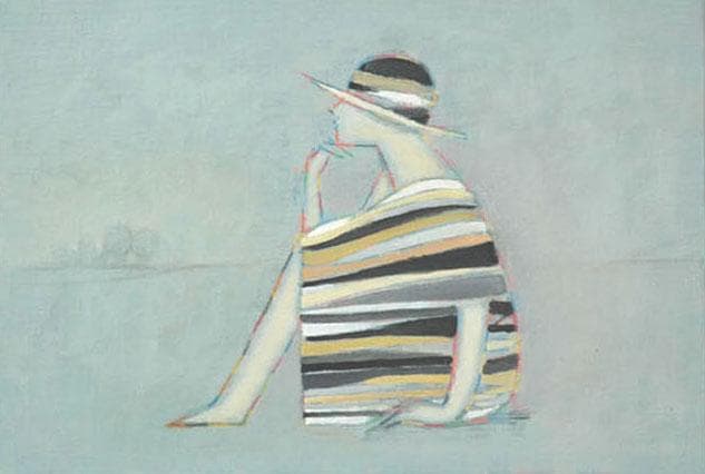 油絵 菅家令子 絵 絵画 インテリア F4-071712 人物 女性像