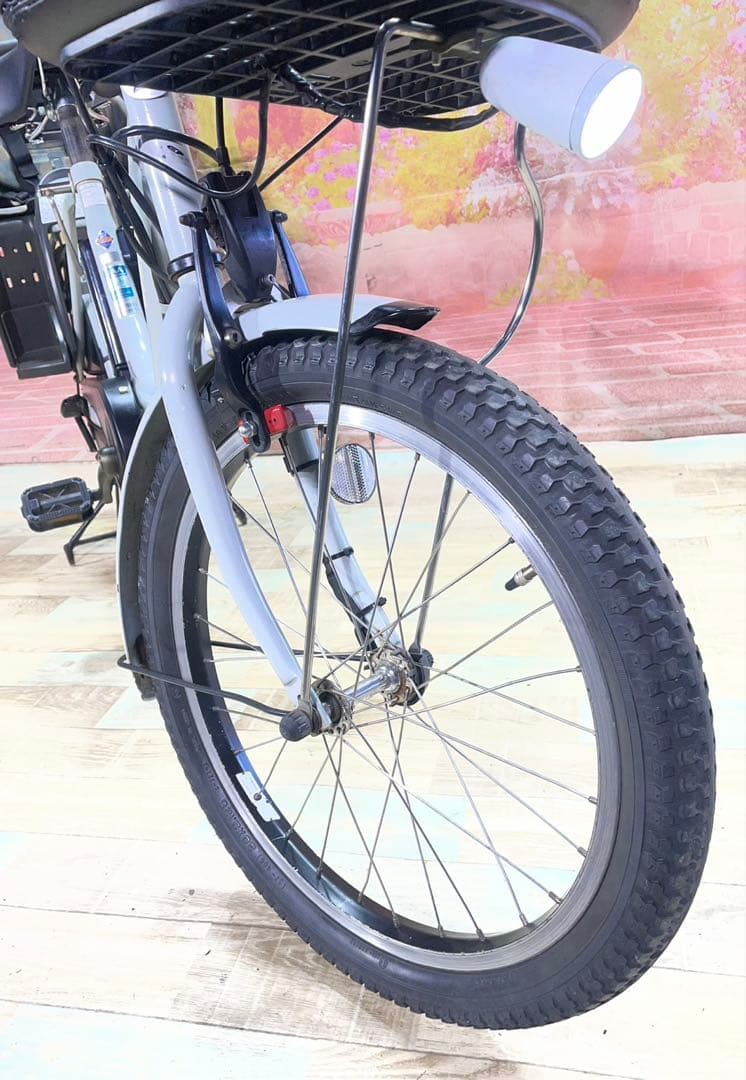 ZK3310 電動自転車 ブリヂストン ビッケ 子供乗せ 20インチ 送料無料