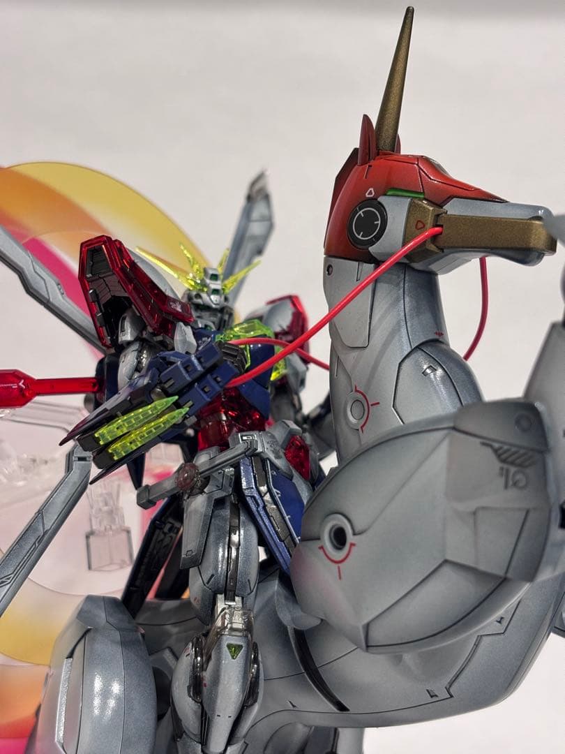 【1/25まで限界値引き！】RGゴッドガンダム+風雲再起セット全塗装完成品
