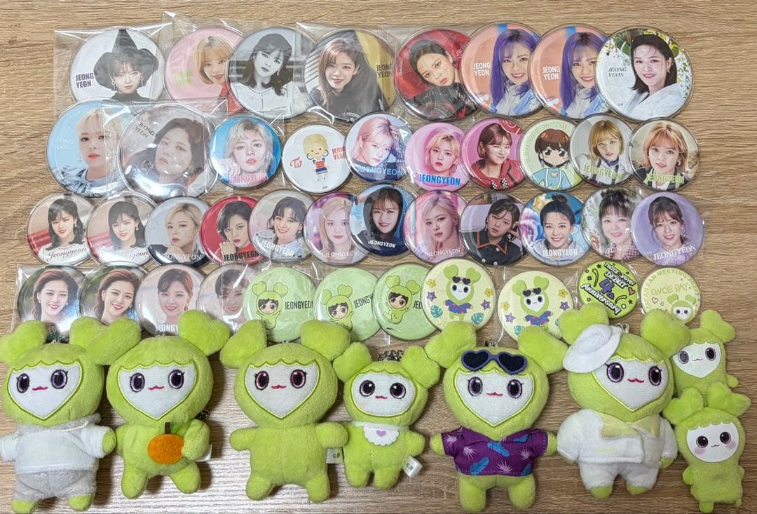 twice ジョンヨン　缶バッジ　ラブリー　バックチャーム　まとめ売り　セット