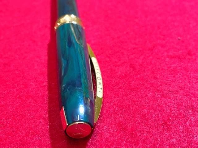 ほぼ未使用 ヴィスコンティ 万年筆 F ゴッホ 小説を読む人 インク付 即送