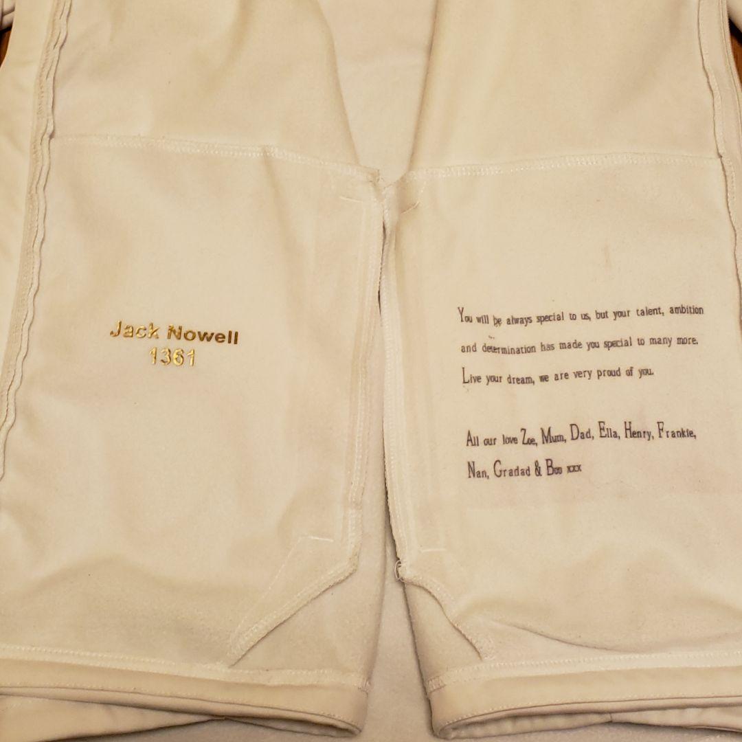 ジャック ノーウェル ネーム入り イングランド代表 選手支給 実使用 ジャケット