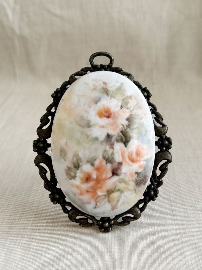 1920s ロンドン 作家サイン付き 手書き ポーセリン 置物 アンティーク