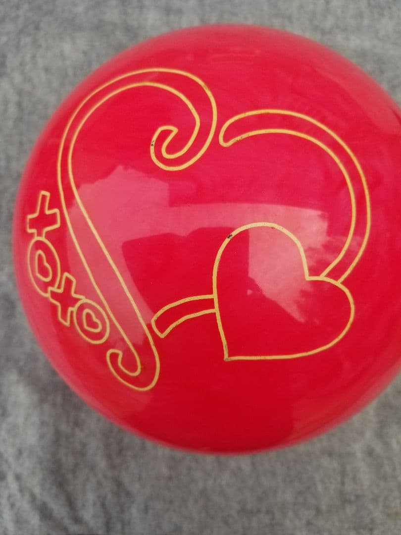 新品未使用ビザボウル箱無し ハートのロゴの、ハートボウル 希少12ポンド