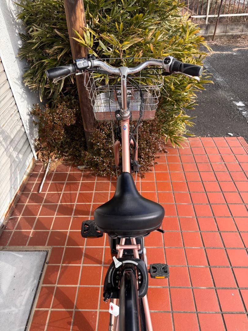 実働車　アルベルトe 電動自転車　BRIDGESTONE