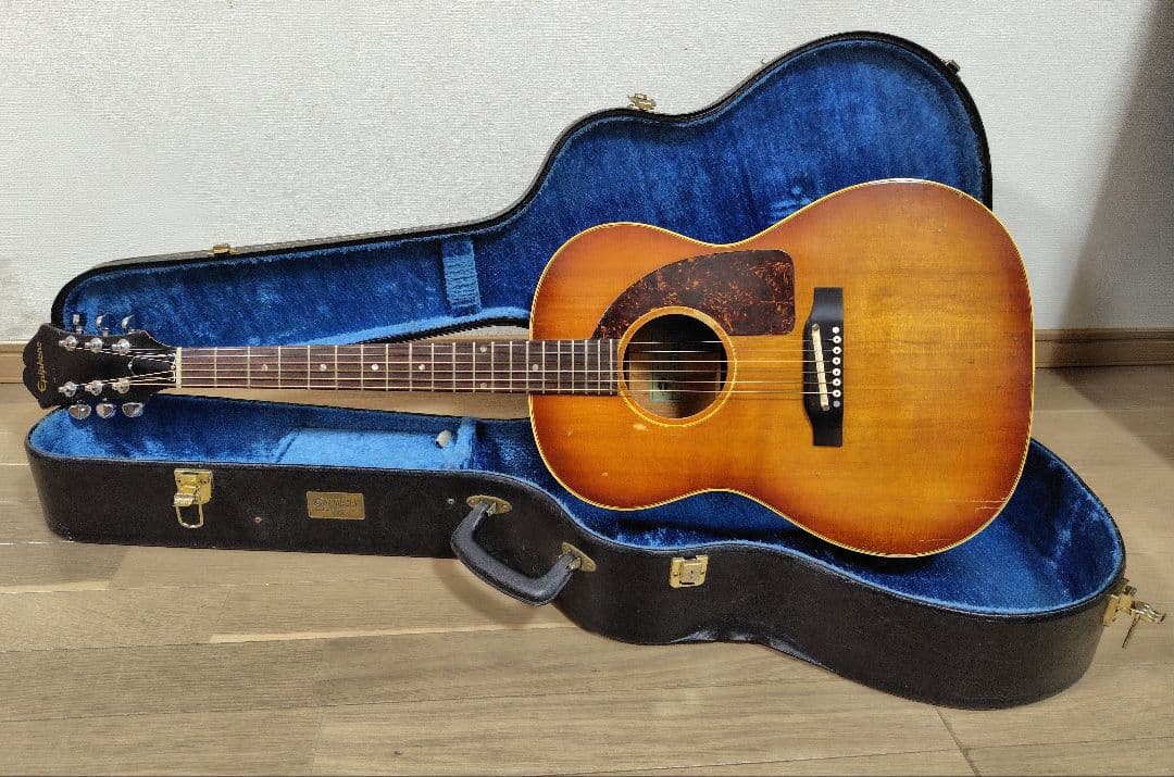 全て長渕剛と同じ仕様【epiphonecortez1966年製FT-45】ギター