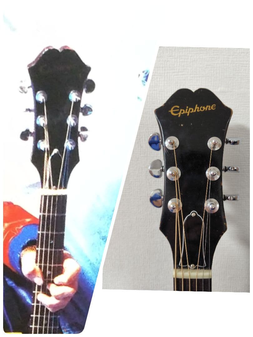 全て長渕剛と同じ仕様【epiphonecortez1966年製FT-45】ギター