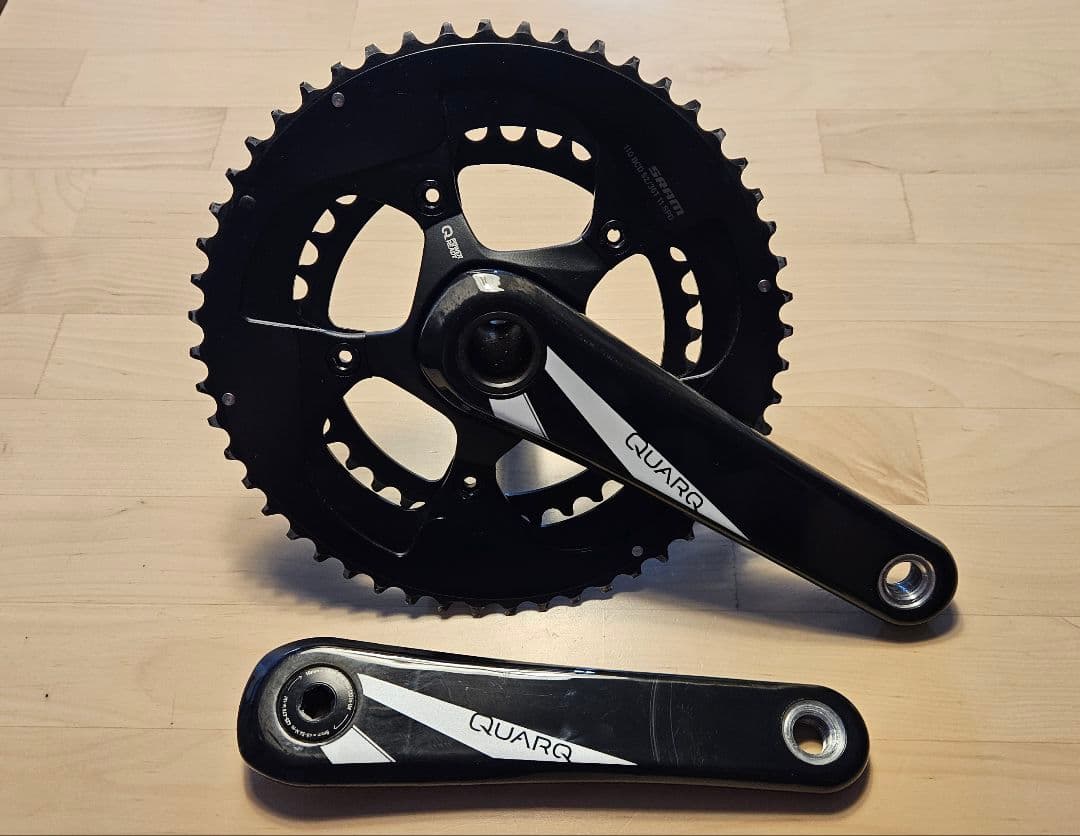 SRAM QUARQカーボンクランク 170mm 52/36T BB30 11s