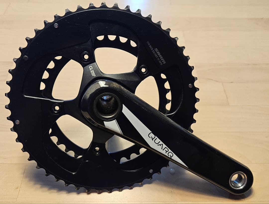SRAM QUARQカーボンクランク 170mm 52/36T BB30 11s
