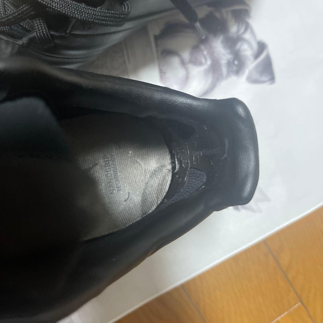 【美品】プーマキング プラチナム21 HG/AG ブラック 25.5cm