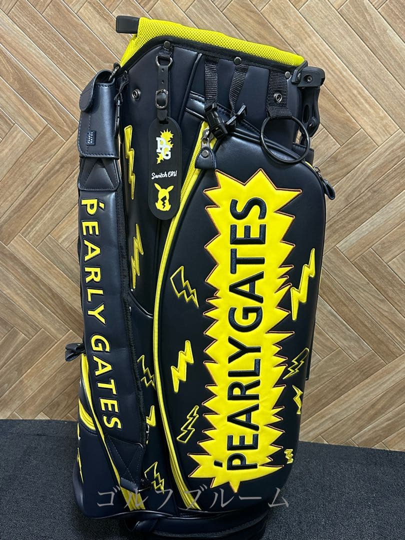 パーリーゲイツ⚡️ポケモン⚡️ピカチュウスタンド式キャディバック