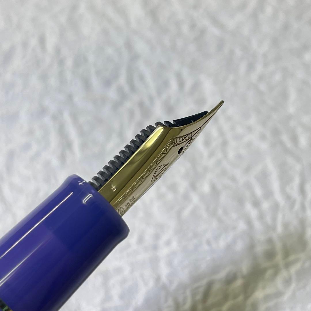 セーラー万年筆 海外限定 プロギア スプリング スカイ 21K F