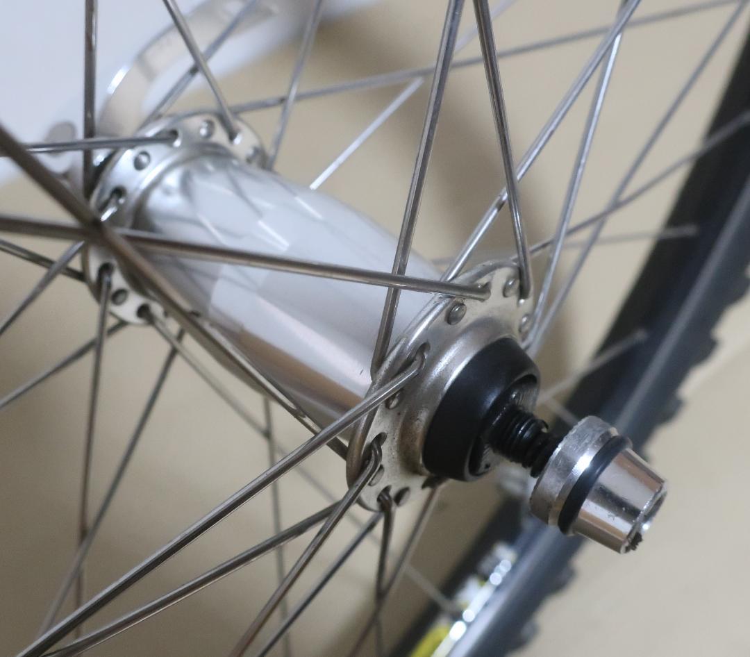 MAVIC X221リム採用・手組みホイール【26インチ用】タイヤ付