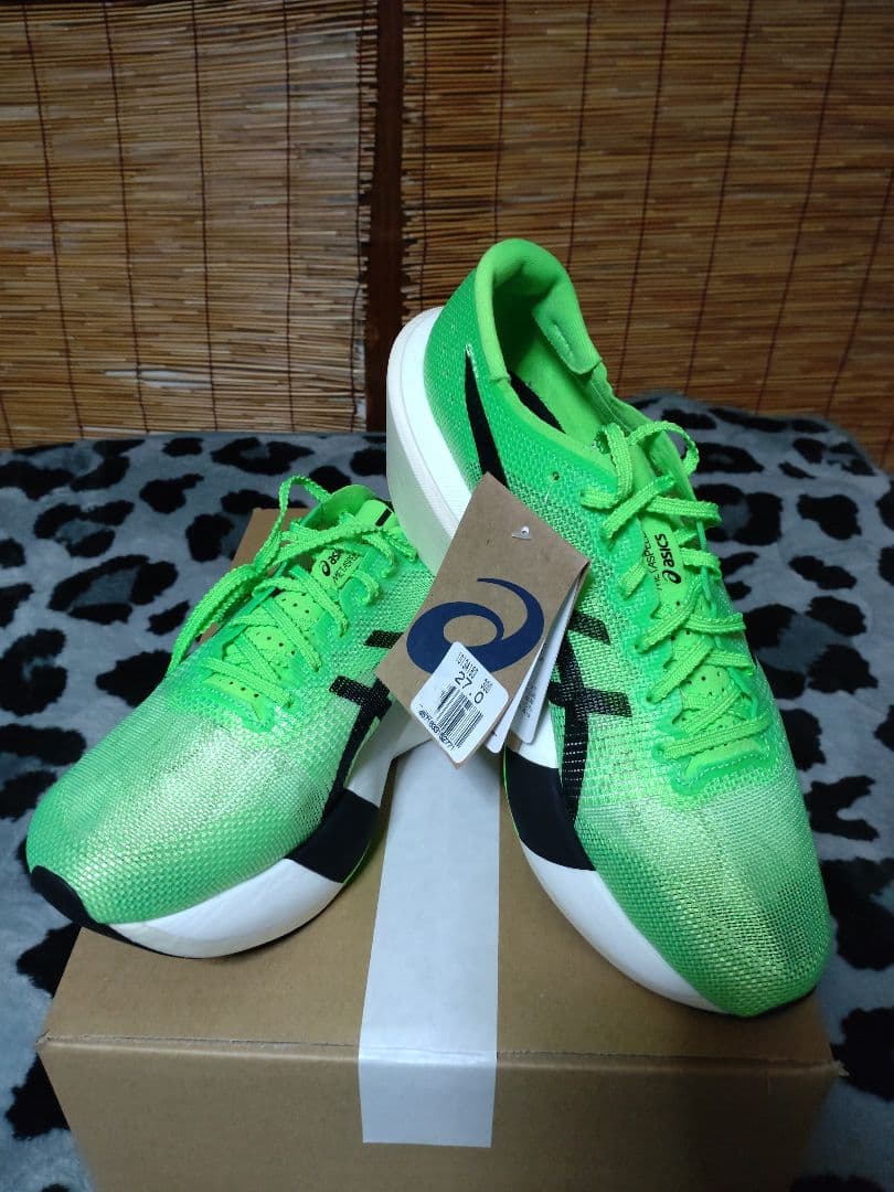 新品未使用！箱無し！アシックス　メタスピードエッジTOKYO　27.0cm　東京