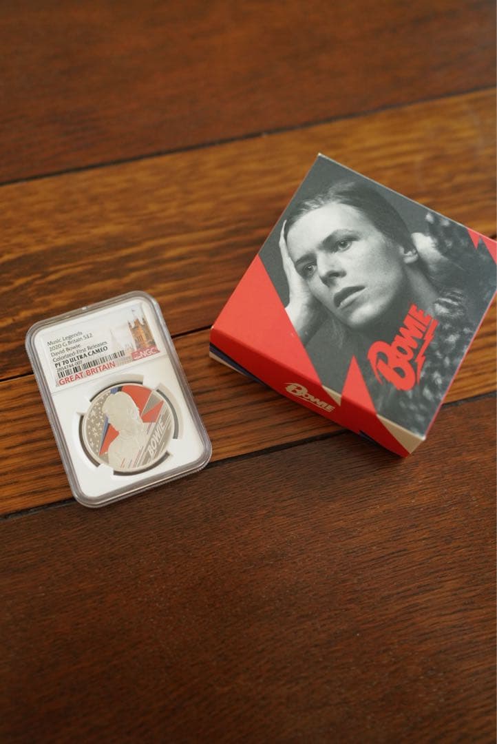 2020デビッド・ボウイ 1oz シルバープルーフ NGC PF70