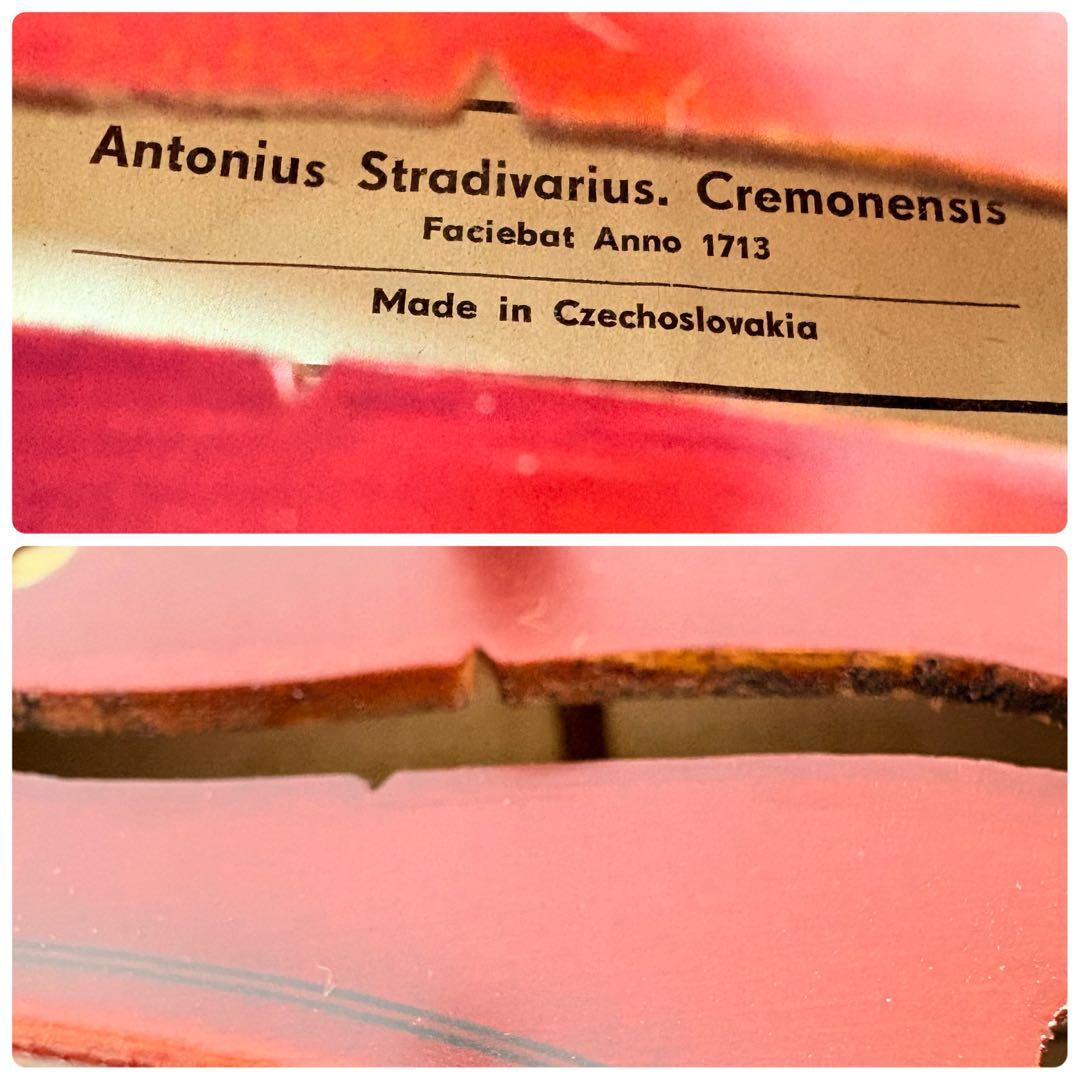 Antonius Stradivarius 4/4 バイオリン本体 チェコ製