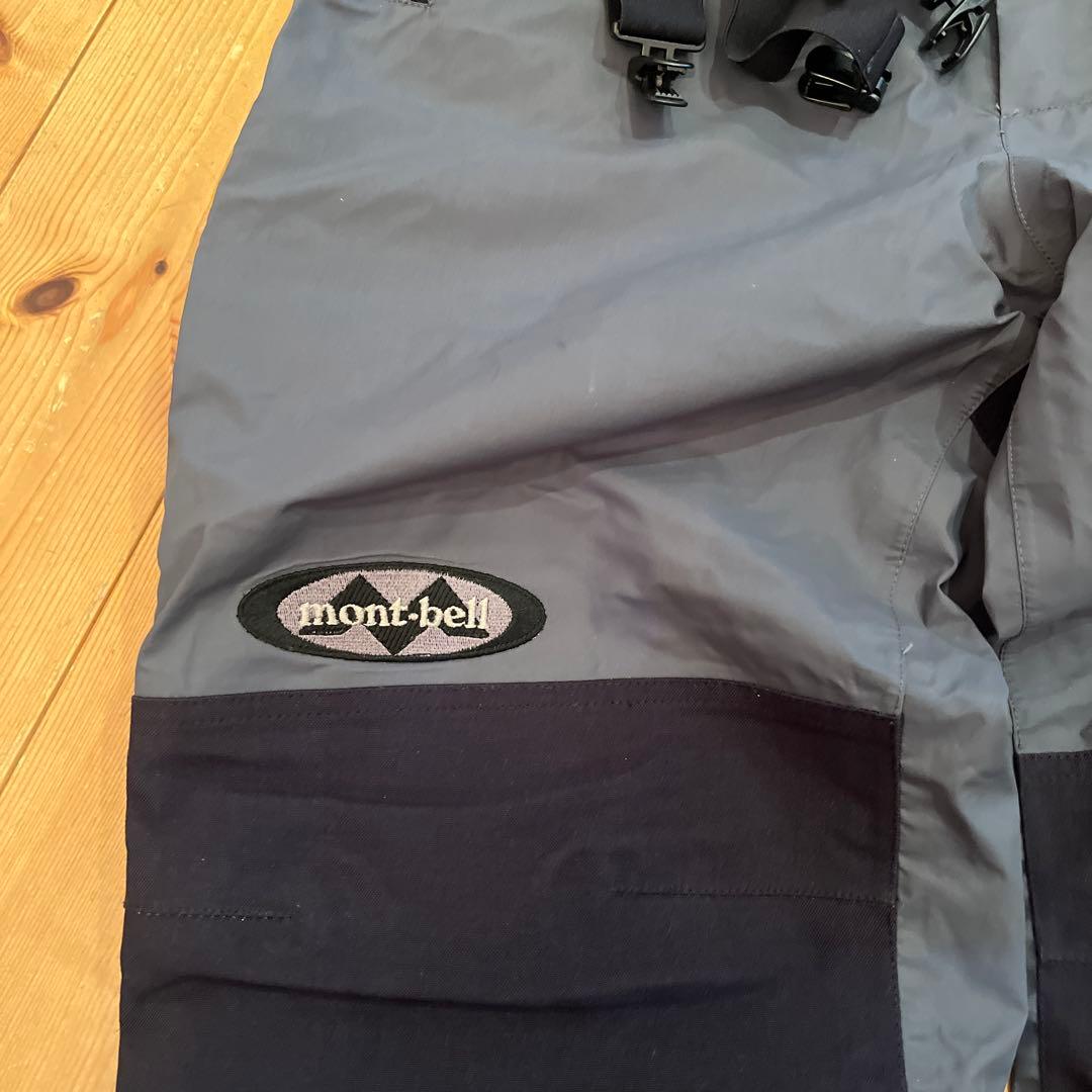 90's モンベル ゴアテックス スノーパンツS